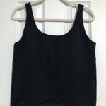 Avec Les Filles Alec Les Filles black crop top built‎ in bra women’s L/XL activewear shapewear Photo 2