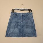Frank & Eileen Jameson Utility Denim Mini Skirt Blue Size 4 Photo 2