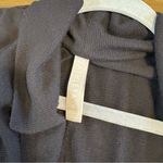 Athleta  Black Pranayama Restore Wrap Cardigan Sweater Womens Large Open Front Photo 6