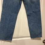 ZARA WOMAN 'THE REAL STRAIGHT EYELETS' Sky Blue w/ Rope Belt size 4(US Photo 10