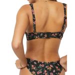 Peek & Beau Fuller Bust Underwire Bikini Top Winter Floral 34F Black Size undefined Photo 8