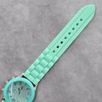 Darice Mint Green Fashion Silver Womens Flexible Watch Jewelry Accessories JB4 Photo 6