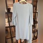 Caden Lane bamboo robe maternity labor postpartum long sleeve cooling stretchy Blue Size undefined Photo 3