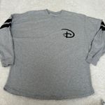 Spirit Jersey Disney Mickey Mouse Gray Stripped Long Sleeve - Size M Photo 3