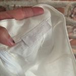 Monday Swimwear Hamptons White Linen Crop Pants Size XS Photo 5