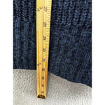 st. john's bay  sweater dress womens large blue short sleeve v neck‎ pullover knit Photo 2