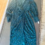 Maggy London Women's Long Sleeve Faux Wrap Dress Photo 4