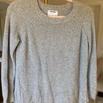 Old Navy  Gray Knit Sweater Classic Preppy Scandi Parisian Warm Winter Minimalist Photo 0