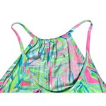 Lilly Pulitzer Lacy Tank In Multi Surf Gypsy Sleeveless Green Pink sz MEDIUM Photo 2