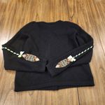 Westbound Vintage  hong kong Blinged out embroidered wool Christmas Sweater med Photo 9