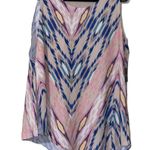 Rafaella  Safari Aztec Modern dressy tank NWT Photo 0