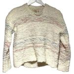 Hippie Rose NWT  Ivory  Striped Sweater Medium Style PF9S20698 Photo 0