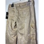 True Religion Beige Tan Bobbi Low Rise Baggy Big T Relaxed Cargo Pants Size 27 Photo 10