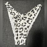 Aerie New  Leopard Super High Cut Cheekiest Bikini Bottom Photo 1