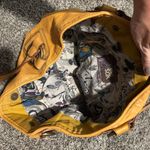 The Sak  Stylish CAMEL Leather Tote Bag Photo 4