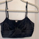 Garage Black Satin  laces top- NWT Photo 2