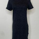 Soft Gray Curved Hem Sweater Dress XS Photo 0