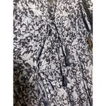 Natalie Martin Silk Blue Floral Midi Dress – Women’s Size XS Photo 4