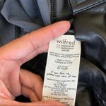 Aritzia Wilfred Black Faux Leather Pants Size 2 Photo 8