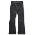 Gap 1969 Gap Perfect Boot Corduroy Low Rise Pants Charcoal Gray Women's Petite 26P Photo 1