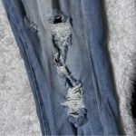 ZARA  Z1975 Basic Denim Distressed Fringe Hem Skinny Jeans Photo 5