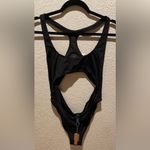 SKIMS NWT  Monokini One Piece Swimsuit in Onyx Size XL Photo 3