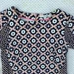 Boden Floral a line dress sz 6 flowers summer office spring business casual Blue Photo 2