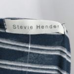 Stevie Hender  Bobbie Blue  Stripe Dress L Photo 7