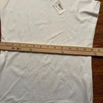 A'nue Thin Strap Tank Stretchy White Women's Size Petite Small Made in USA NWT Photo 8