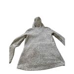 LIE Life Integrity Earth Grey Hood Quarter Button Kangaroo Pocket Hoodie S Gray Photo 2