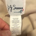 D.J. Summers Yellow Floral Sleeveless Dress Size 6 Photo 2