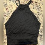 Forever 21  woman’s size small black crop top Photo 2
