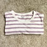 Madewell Rib Crewneck Tee in Jacquard Stripe Photo 5