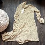 Aya Muse Lennox Dress in Beige Photo 4