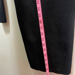 Pretty Little Thing black ribbed knitted long sleeve Cut-Out Dress size M Photo 8