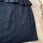 ZARA Trafaluco Collection Black Peplum Bodycon Dress Size XS Photo 4