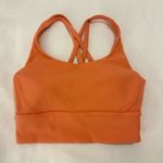 Lululemon  Athletica Vibrant Orange Sports Bra Photo 0
