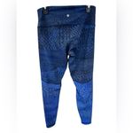 Lululemon  Athletica Navy Patterned Leggings Photo 1