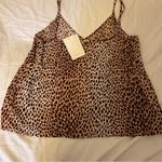  The Label | Tops | Auguste Cheetah Nico Parker Cami natural size 8 Photo 5