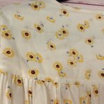 Free People Forties Feels Daisy Print Bell-Sleeve Floral Bodysuit Photo 11