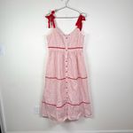 La Ligne Red Floral Kate Maxi Sundress Size L Photo 1