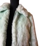 Forever 21 Powder Blue Teddy Jacket Plush Faux Fur Photo 4