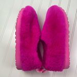 UGG  Women’s Fuzzy Slippers Hot Pink Size 8 Photo 7