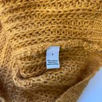 Charlotte Russe Mustard Yellow Button Oversized Knit Cardigan Photo 8