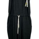 Zella  All Day Women's Charcoal Grey Tencel Drawstring Jumpsuit Size S Soft Cozy Photo 0