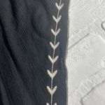 The Pyramid Collection Cardigan Women 3X Black Embroidered Open Long Sleeve Boho Photo 13