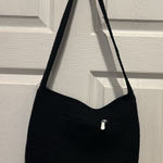 The Sak  Handbag Black‎ Woven Shoulder Bag Purse Casual Photo 0