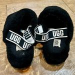UGG  Women’s Fluff Yeah Fuzz Sugar Sandal Black Size 8 Fuzzy Girly Cute Trendy Photo 2