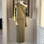 Donna Karan DKNY Pure Cargo Green Midi Dress Size XS NWT $119.00 Photo 8