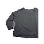 Bryn Walker S Black Tencel Boat Neck 3/4 Sleeve Loose Top Oversized Lagenlook Photo 10